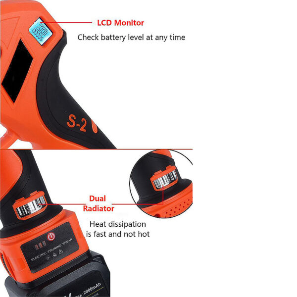 Electric Pruning Shears JM-S2 - Image 2