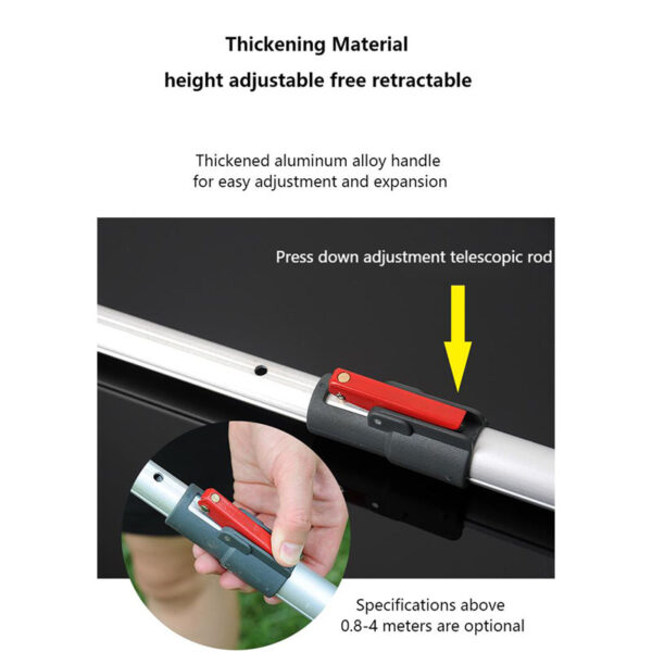 Telescopic long reach pole pruner - Image 3