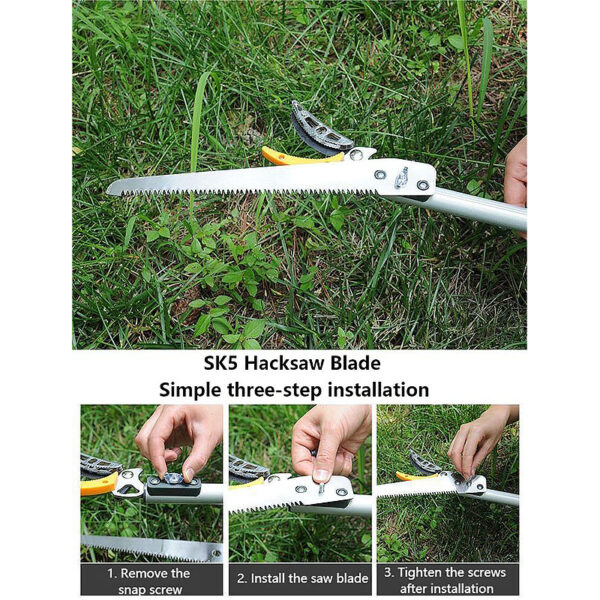Telescopic long reach pole pruner - Image 4